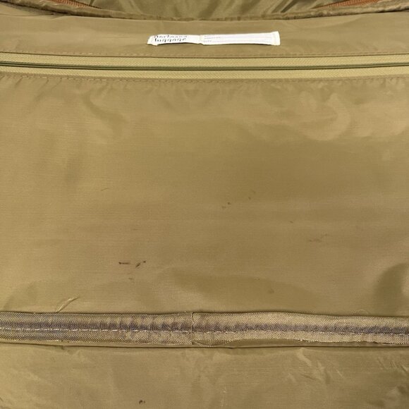 Hartmann Nylon Leather Trim Weekender Bag Luggage Garment Travel w/ Locks & Keys - Picture 10 of 13